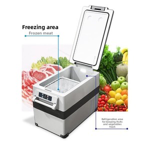 Refrigerador de Coche en Oferta, 35/45/55L, Compresor, Refrigerador Pequeño para Camping, Congelador Portátil para Coche - Product Image 4