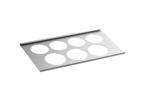 7 Holes <b>Squeeze</b> <b>Bottle</b> Holder Compatible with 1/3 GN Pan Restaurant Kitchen Equipment Commercial Kitchen Steel Fabrication - Product Image 3