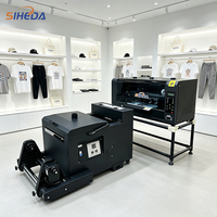 Printer DTF A3 Max Kecepatan Tinggi (xp600) Printer Digital Direct to Film I3200 Tinta CMYK Putih untuk Bisnis Percetakan Pakaian