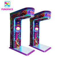 Machine de jeu de boxe électronique pour enfants Funspace Indoor, fonctionnant avec des jetons, avec cadeaux.