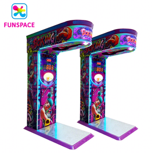 Machine de jeu de boxe électronique pour enfants Funspace, jeu d'arcade à pièces, machine de boxe pour enfants avec gashapon - Product Image 1