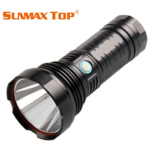 ไฟฉายอลูมิเนียมอัลลอยด์ T40 LED แบบชาร์จไฟได้สำหรับใช้งานกลางแจ้ง พร้อมพอร์ตชาร์จ USB - Product Image 4