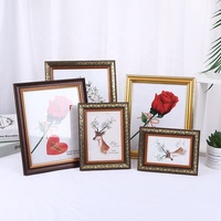 Cadre Photo PS en plastique multi-styles, prix bas, joli cadre Photo avec verre en plexiglas