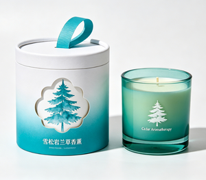 Biodegredble Recylcle Kraft <b>Cardboard</b> Paper Packaging <b>Tube</b> for Scented Candle Cosmetic Tea Packaging - Product Image 4