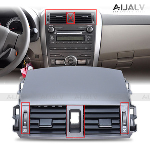 Rejilla de Ventilación de Aire Acondicionado para Toyota Corolla 2008-2013, Marco de Salida de Parrilla Interior, Ventila de Aire Central, Lado Izquierdo y Derecho - Product Image 6