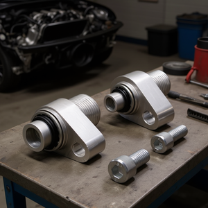 Kit d'adaptateurs de compresseur de climatisation pour échange de moteur Ls 4.8 5.3 6.0 Lq4 Lq9 Chevrolet Neuf - Product Image 2