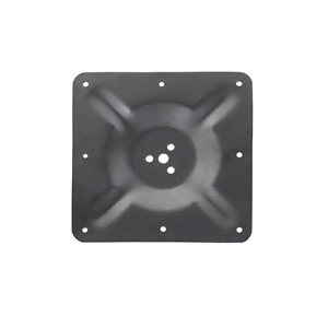 Basso profilo squisito titanio trafilatura diritta telaio venatura del legno a forma di colonna di colore in acciaio inox piedini da tavolo - Product Image 4