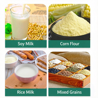 Machine électrique à poudre pour aliments secs/humides, pour la mouture de beurre de noix, pâte de sésame, lait de soja, lait de riz, un moulin à farine pratique