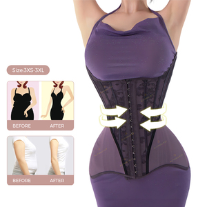 Vente en gros de produits Vente en gros Top Wome Femmes Plus Size Body Tummy Control Body Slim Belt Corset Vest Strap Shapewear - Product Image 3