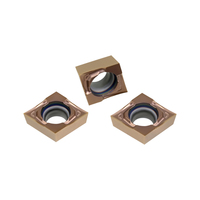 Plaquettes carrées en carbure de tungstène PVD de haute précision, marque ACME, dureté HRC30-40, affûtées avec précision, pour tour CNC, OEM