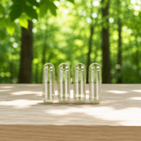 Capsules végétales vides transparentes de couleur claire, taille 00 0 1 2 3 4, à base de plantes, végétaliennes, capsules HPMC