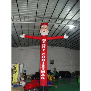 Рождественский надувной Санта-Клаус, воздушный танцор, Воздушная трубка для мужчин на заказ