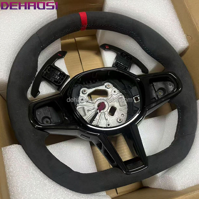 For BMW G20 G22 G80 G82 G87 G26 G29 F40 F44 i3 M2 M3 M4 Sports Leather piano black Steering Wheel