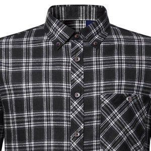 Camisa Casual de Alta Calidad OEM para Hombre, Camisas de Franela, Nuevo Diseño OEM, Camisas Transpirables de Secado Rápido para Hombre con Precios Económicos, Manga Larga - Product Image 6