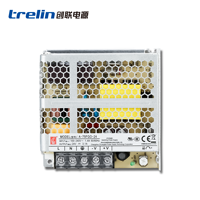 Fuente de Alimentación Conmutada CA/CC A-75FGO de 50W, 5V 12V 24V 48V, SMPS PSU en Caja Metálica para Uso Industrial y Almacenamiento de Datos PLC, CE, RoHS