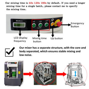 Mezclador automático de pintura a base de agua para puertas de muebles, agitador de pintura para mezclar colores. - Product Image 4