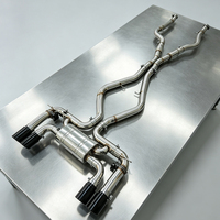 Sistema de Escape Valvetronic CSZ SS304 Compatible con ODM para BMW X5M X6M F85 F86, Silenciador de Acero Inoxidable, Sistema de Escape Catback con Válvulas