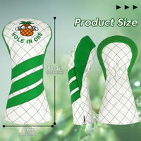 Couvre-tête de club de pilote de golf avec logo personnalisé couvre-tête de club de golf