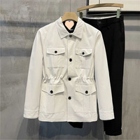 Chaqueta Bomber de Moda para Hombre, Estilo Coreano, Otoño Invierno 2025, Estilo Informal, Retro, Ligera y Elegante