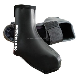 Couvre-chaussures en néoprène thermique imperméable coupe-vent personnalisé Couvre-chaussures <span class=keywords><strong>de</strong></span> <span class=keywords><strong>ski</strong></span> avec fermeture éclair au dos - Product Image 1