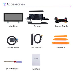 Junsun không dây Carplay Android Auto Car đài phát thanh cho Audi A6 A6L A7 2012 2013 2014 2015 2016 2017 2018 2019 đa phương tiện GPS 2DIN - Product Image 6