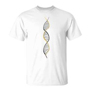 Camiseta Dna Double Helix con diseño de genética científica, unisex, talla para adultos - Product Image 1