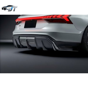Kit Carrozzeria Stile F in Vera Fibra di Carbonio per <span class=keywords><strong>Audi</strong></span> <span class=keywords><strong>E</strong></span>-TRON <span class=keywords><strong>GT</strong></span> 21-24: Spoiler Anteriore, Spoiler Posteriore <span class=keywords><strong>e</strong></span> Minigonne Laterali Modificate - Product Image 5