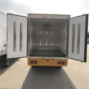 Capacité de chargement de 2T 3T camion réfrigéré réfrigérateur camion congélateur Van boîte pour légumes frais viande aliments - Product Image 5