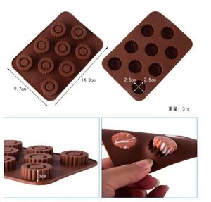 Molde de Silicona para Chocolate con Diseño de Feliz Cumpleaños, Bandeja Delgada para Mini Barras de Chocolate, Moldes Antiadherentes para Hacer Números de Chocolate - Product Image 3