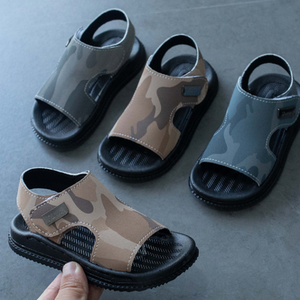 Nouvelles chaussures d'été pour enfants Chaussures de plage décontractées pour garçons <span class=keywords><strong>Sandales</strong></span> simples à bout ouvert pour filles - Product Image 1