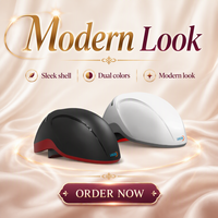Casque laser professionnel avec technologie VCSEL avancée, options de modes multiples, conception sans fil rechargeable, OEM ODM