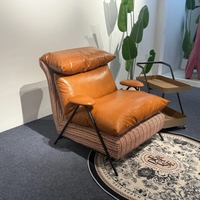 Fauteuil inclinable en tissu réglable, plusieurs couleurs au choix, canapé paresseux pour salon, fauteuil d'appoint