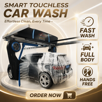 Machine de lavage de voitures entièrement automatique à détection intelligente