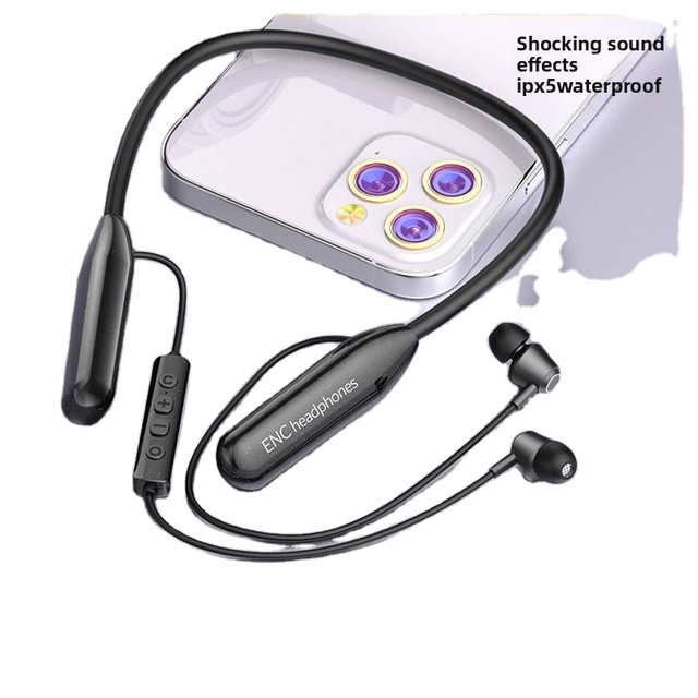 A20 Wireless Sports Neckband Earphones IPX5 Waterproof More Than 20 Hours Battery Life Noise Cancelling Men Women
