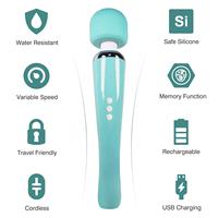 Baguette de massage personnelle haute performance, 20 modes de vibration et 8 vitesses, stimulateur de clitoris, entrepôt américain