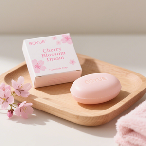 냉간 가공 비누 브랜드 디스플레이용 로고 프린트가있는 에코 접이식 비누 포장 상자 - Product Image 5