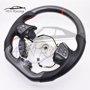 Volant de course sport en fibre de carbone pour - Product Image 3