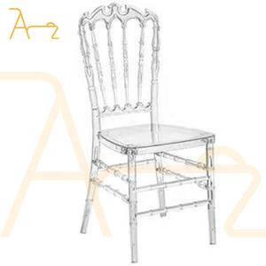 เก้าอี้อะคริลิคใสด้านหลังทรงกลมเก้าอี้รับประทานอาหารเก้าอี้งานแต่งงานคริสตัลหรูหราหรูหราไม่มีที่วางแขนแบบทันสมัย - Product Image 4