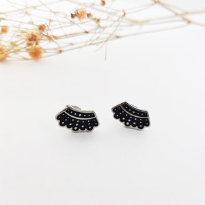 RBG Dissent Collar Stud Pendientes De Joyeria De Moda Pendientes Joyería Mujer Colorido Esmalte Joyería - Product Image 6