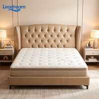 Hochwertige Hotel-Kühlbettmatratze Doppel-, King- und Queen-Size mit Memory-Taschenfederkern und Gel-Memory-Schaum für Schlafzimmer