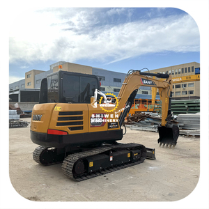 Excavadora Sany Sy60 de Marca China 2022 con Motor Kubota V2607, Miniexcavadora con Cuchilla Topadora Sy55 Sy60 Sy70 - Product Image 1