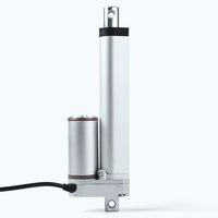 Actionneur linéaire électrique à balais étanche 12V 24V de 100 kg, 50 mm, 100 mm, 200 mm, 300 mm, 400 mm, 500 mm avec contrôle synchronisé