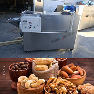 เครื่องคั่วถั่วลิสง เมล็ดพืช ถั่วต่างๆ เมล็ดกาแฟ แบบเชิงพาณิชย์ ประสิทธิภาพสูง พร้อมระบบกวนและอบแห้ง - Product Image 5