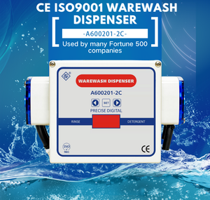 Ce chính xác Bơm định lượng 2-buồng kép chất tẩy rửa lỏng & rửa Viện trợ hóa chất Tự động máy rửa chén warewash Dispenser - Product Image 4