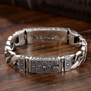 Nieuwe Wijnstok Gras Patroon Mode Hiphop Stijl Armband Creatief Ontwerp Zware Industrieën Maken Retro Armband Accessoires - Product Image 2