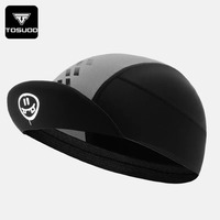 Gorra de Ciclismo TOSUOD, para Correr al Aire Libre, Absorbente de Sudor, Forro para Casco, Unisex, Protección Solar de Verano, con Visera, Poliéster y Spandex