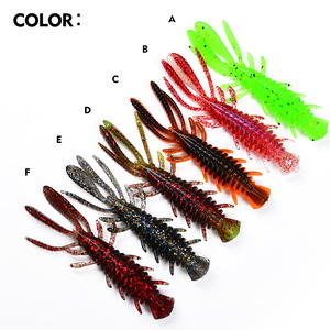 Señuelo <span class=keywords><strong>de</strong></span> Pesca <span class=keywords><strong>de</strong></span> Plástico Suave <span class=keywords><strong>de</strong></span> 80 mm, Tipo Camarón Flotante, para Pesca <span class=keywords><strong>de</strong></span> Lubina, Perca, Mosca Artificial, Cebo Artificial para Peces <span class=keywords><strong>de</strong></span> <span class=keywords><strong>Agua</strong></span> <span class=keywords><strong>Salada</strong></span> y Salmón - Product Image 2