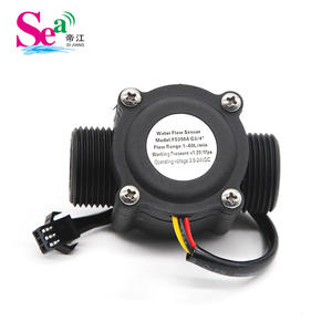 Capteur de débit à effet Hall avec interface G3/4, débitmètre à impulsions à 6 points pour liquide, capteur de débit d'eau en plastique personnalisable, OEM - Product Image 5