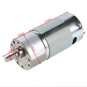 12V 24V 555 <span class=keywords><strong>DC</strong></span> Mini động cơ tốc độ thấp 7 vòng/phút 11 vòng/phút 17 vòng/phút 27 vòng/phút 33 vòng/phút 37 Mét Brushed <span class=keywords><strong>DC</strong></span> Gear <span class=keywords><strong>Motor</strong></span> 6 mét đường kính cho <span class=keywords><strong>robot</strong></span> - Product Image 6