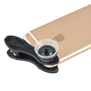 APEXEL Phone Lens 2 In 1 Clip-On 12 X Macro + 24 X Super Macro Lens kit For Iphone 7/6s / 6s Plus ios android smartphones 24XM